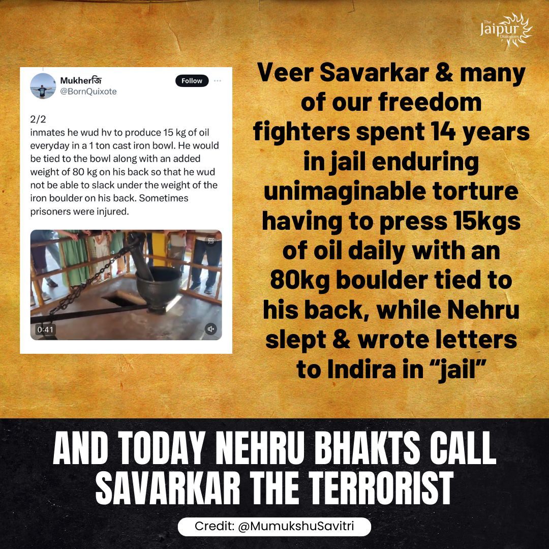 Veer Savarkar: The Real Freedom Fighter 🫡